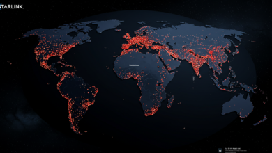 starlink outage map