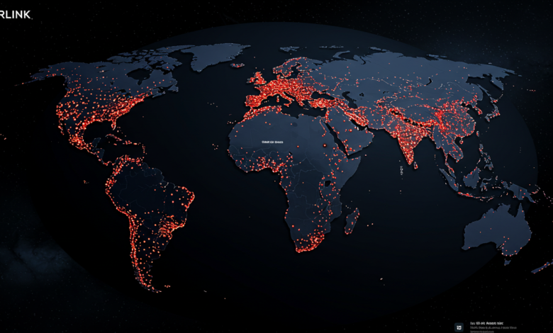 starlink outage map