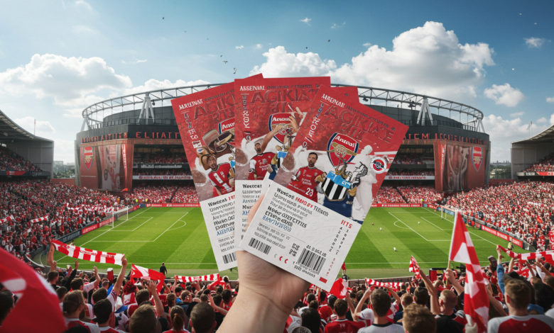 arsenal vs newcastle tickets