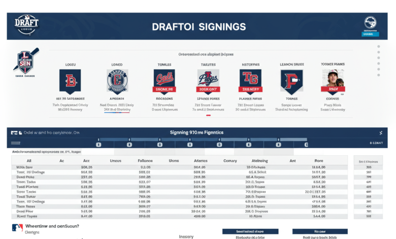 mlb draft tracker signings