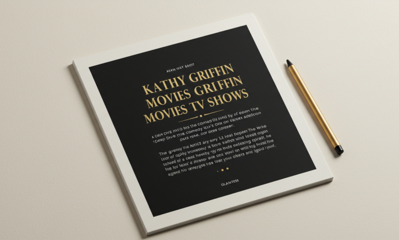 kathy griffin movies and tv shows