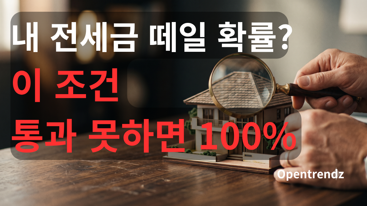 전세보증보험 가입조건