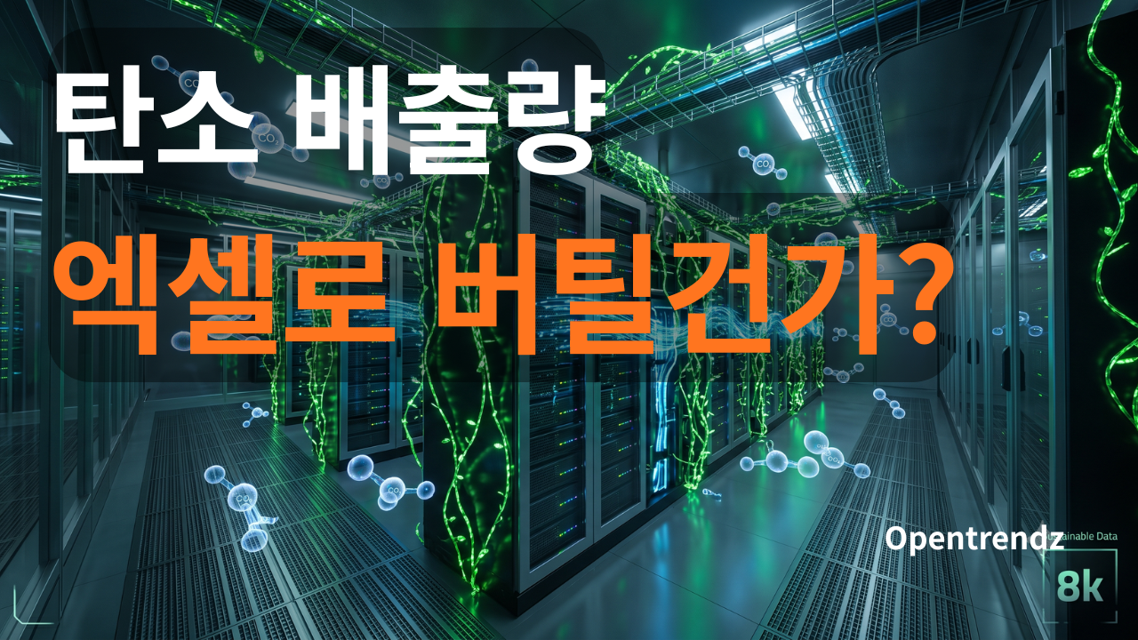 ESG 탄소 배출량 측정 시스템 비용 아키텍처
