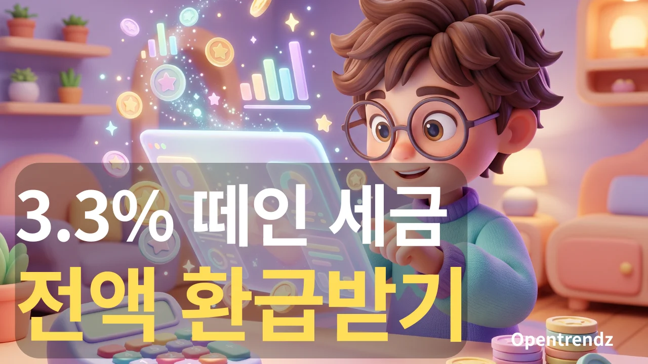 [AI 카카오톡 이모티콘 수익] 원천징수 환급 및 창출 규정