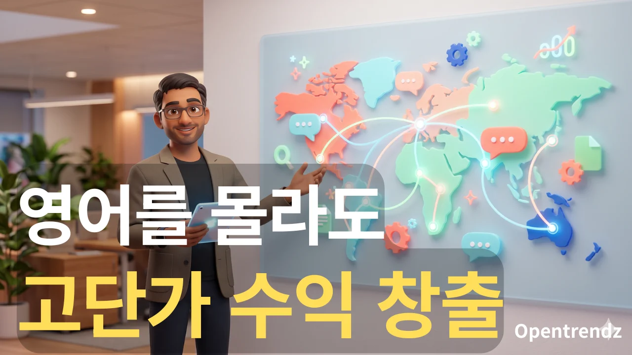 AI 기술 번역 외주 수익 창출 파이프라인 구조