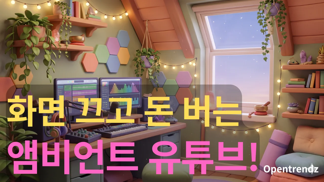 AI 명상 유튜브 수익화 작업실