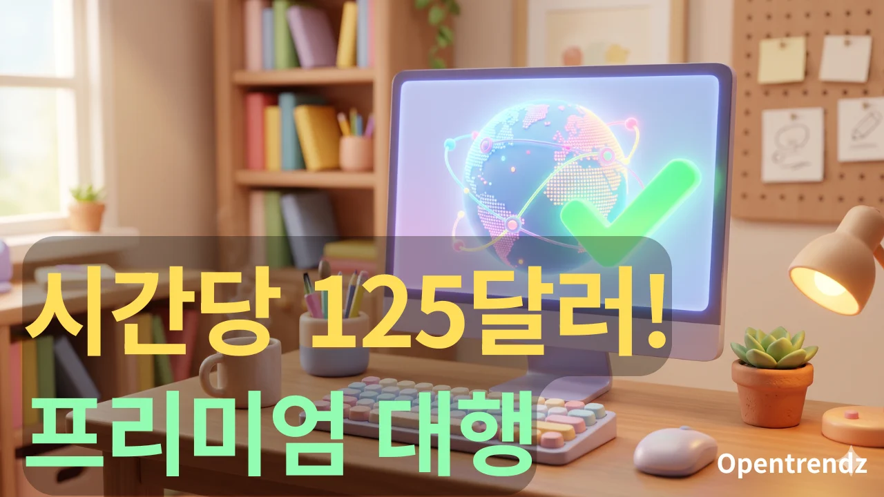 AI 영문 이력서 대행 작업 환경