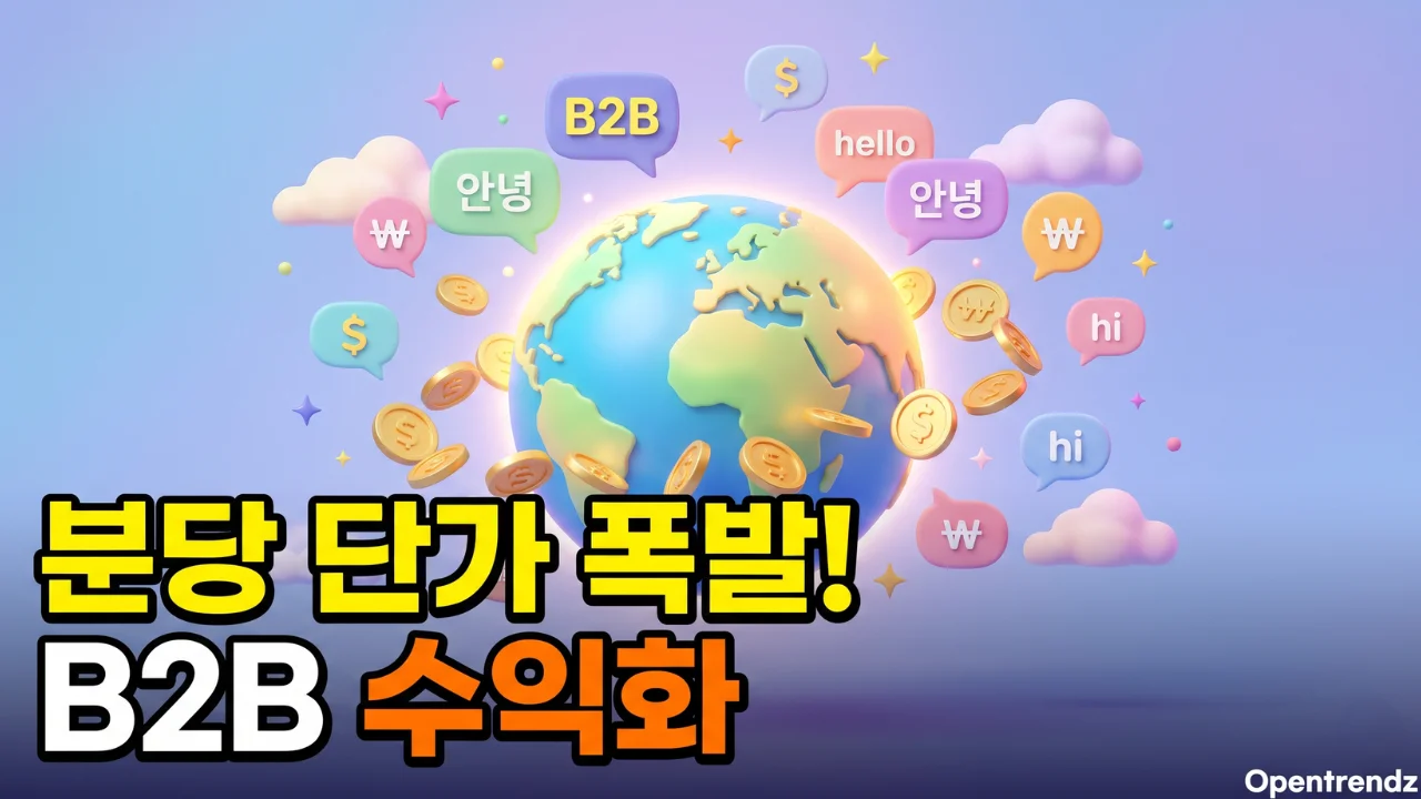 AI 다국어 영상 더빙 외주 선점 전략