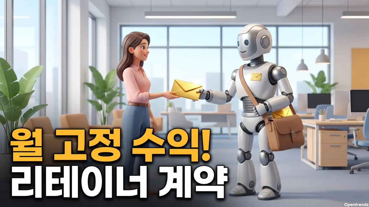 AI 콜드메일 시퀀스 대행 시스템 모식도