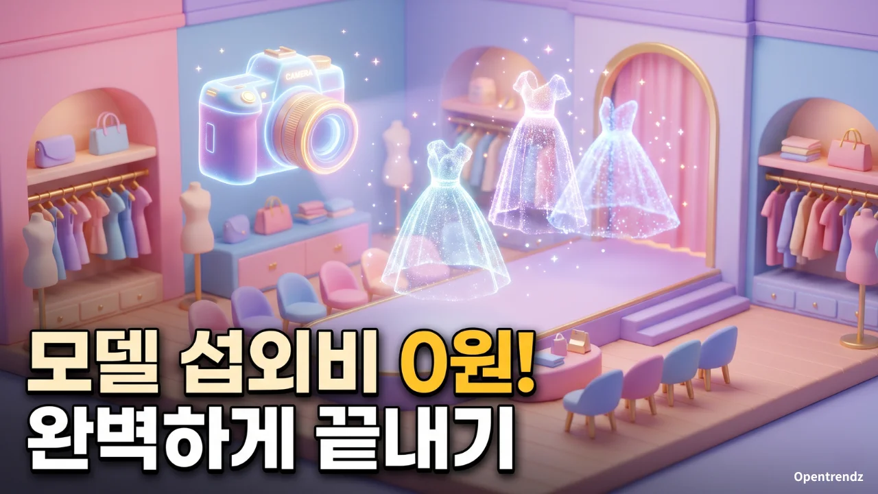 AI 패션 쇼핑몰 룩북 작업 환경
